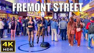 Fremont Street Las Vegas Walk - March 2025 - Las Vegas, Nevada