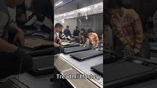 Treadmill factory,welcome to inquiry. #treadmill #factory #foldabletreadmill #machine #gymworkout