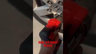 BAUER 3/8 Lithium Brushed Impact wrench #harborfreight #bauertools