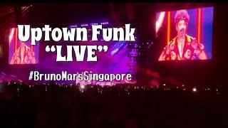 Uptown Funk Bruno Mars Live in Singapore