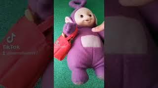 Teletubbies Toys - Talk and Snooze Tinky Winky from Playskool