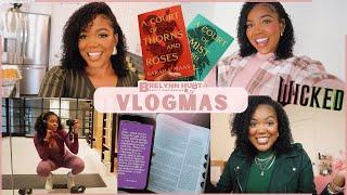 VLOGMAS facetime vibes | FUNemployment, holiday shopping, WICKED, ACOTAR review, thanksgiving + more