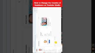 How Do I Change My Country of Residence on Youtube #youtubecountryofresidence #youtubetricks