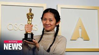 Chloe Zhao becomes first Asian woman to win Oscar for Best Director