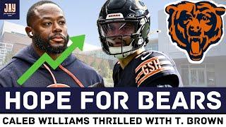 REPORT: Caleb Williams THRILLED w/Thomas Brown After HUGE Day Against Packers. Bears News & Updates