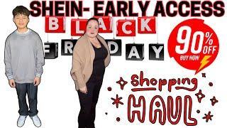 SHEIN BLACK FRIDAY & CYBER Monday Sale | SHEIN Black Friday Try-On Haul - 90% OFF