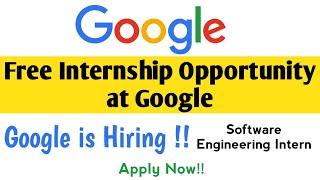 Google summer internship 2021 | Software engineering internship