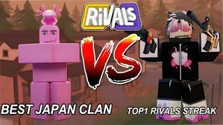 Beating the #1 Japan PLAYERS... (Roblox Rivals)