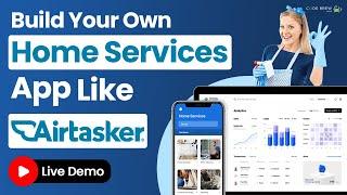 Build Your Own App Like Airtasker | How to Create Home Service App like Airtasker | Live Demo