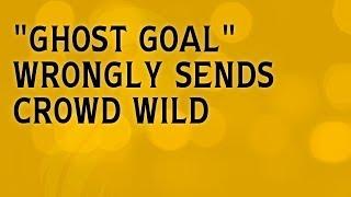 "Ghost goal" triggers celebrations in the crowd - East Fife vs Ayr United, Scottish League 1