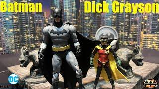 McFarlane DC Multiverse Dick Grayson Batman Reborn Action Figure Review & Comparison