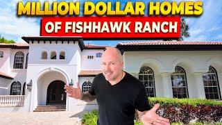 Touring Fishhawk Ranch’s Million Dollar Homes 5 Different Villages - EVERYONE WANTS TO LIVE HERE!