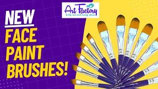 Brand New Paint Brushes from the Art Factory!