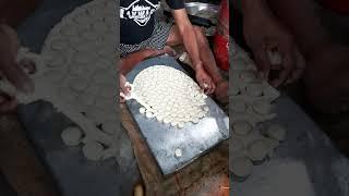 golgappa making  फूले फूले गोलगप्पे ऐसे बनते है #shorts