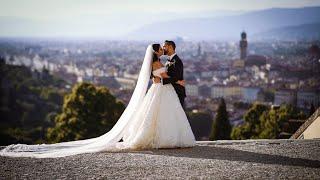 Wedding video in Villa Cora, Florence