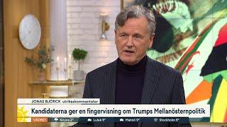 Trumps nya ministrar: “Vore jag palestinier skulle jag vara bekymra… | Nyhetsmorgon | TV4 & TV4 Play