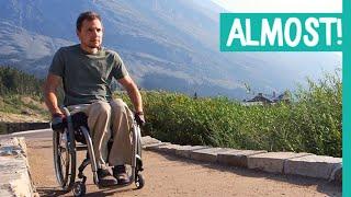 WHEELCHAIR ACCESSIBLE TRAIL at Glacier National Park - Full Time RV Family