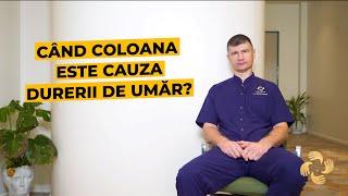 Durerea de umăr și când coloana este cauza. Dr. Neurolog Orest Bolbocean, fondator Clinicile Empatio