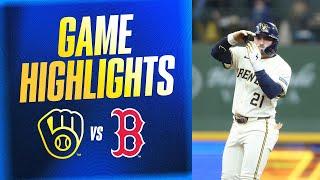 Red Sox vs. Brewers Game Highlights (5/28/25) | MLB Highlights
