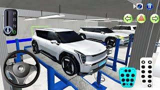 New Car Kia EV9 Electric SUV car Funny Driver Auto repair Shop! 3D Driving Class Android gameplay 3d