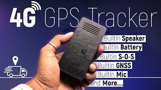 Multipurpose 4G GPS Tracker based on ESP8266 | Real-time Tracking | SOS | Audio spy | And more.