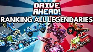 RANKING ALL THE LEGENDARY CARS | Drive Ahead!