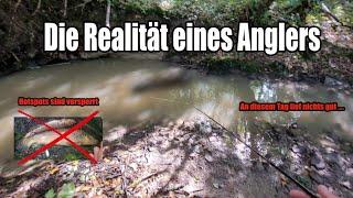 Angeln am Bach - Kapitaler Fang oder doch als Schneider nach Hause ?