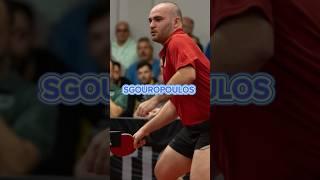  Sgouropoulos Unbelievable Table Tennis Skills: 4-Time U21 European Champ 