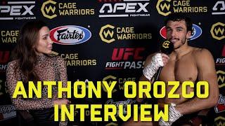 CW 184 Anthony Orozco Post-Fight Interview