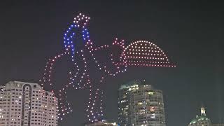 drones at coastal country jam