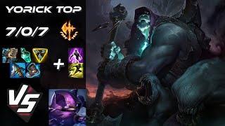 TOP Yorick vs Kennen - NA Challenger Patch 25.S1.5