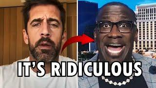 Aaron Rodgers CLAPS BACK at Shannon Sharpe over Robert Saleh Getting Fired!