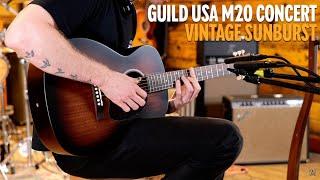 Guild USA M 20 Concert | Vintage Sunburst