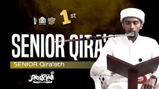 SENIOR QIRA'ATH | FIRST | ALIF MANHAJ ART FEST 3.0