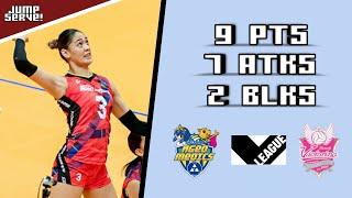 Jaja Santiago Highlights Vs Victorina Himeji Round 2 |  Japan V.League 2022-2023