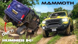 Hummer H2 против Hennessey Mammoth: ИСПЫТАНИЯ НА БЕЗДОРОЖЬЕ!