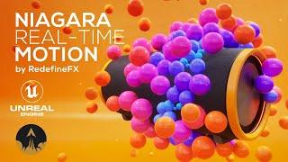 Niagara Motion: A Beginner Real-Time Motion Design Course in Unreal Engine 5.4 by RedefineFX