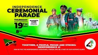 Independence Ceremonial Ceremony (St. Kitts) | St. Kitts and Nevis Independence 41 - Sept. 19, 2024