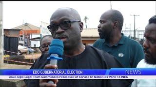 Asue-Ogie Legal Team Commences Procedure Of Service Of Motion Ex Parte To INEC