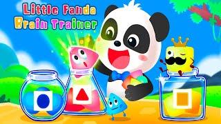 Little Panda Brain Trainer | Help little panda collect gifts | Baby Panda Games