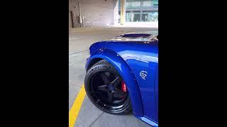 Blue Dodge Charger Hellcat