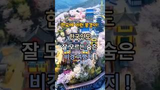 한국인도 잘 모르는 숨은 비경 여행지!