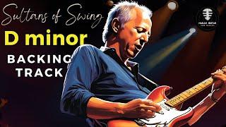 SULTANS OF SWING [solo piece] D minor backing track - BPM 137