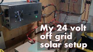 Beginner friendly and easy DIY  guide to build a 24 or 48 volt off grid solar system.