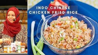 Indo Chinese Chicken Fried Rice | Indian Cooking Recipes | Cook with Anisa | #Recipes