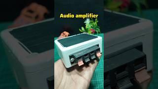 mini homemade amplifier | #shorts #diy #amplifier