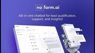 NoForm Appsumo Deal: AI Sales Assistant for your website