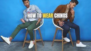 The 5 MOST STYLISH Ways To Wear Chinos | How to Wear Chinos For Guys