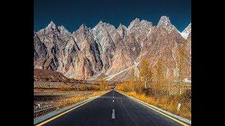 Karakoram Highway Toward Passu cones HD