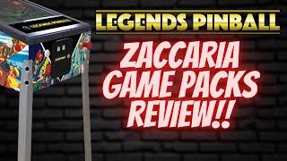 AtGames Legends Pinball Zaccaria Game Packs Review! Are They Worth It?